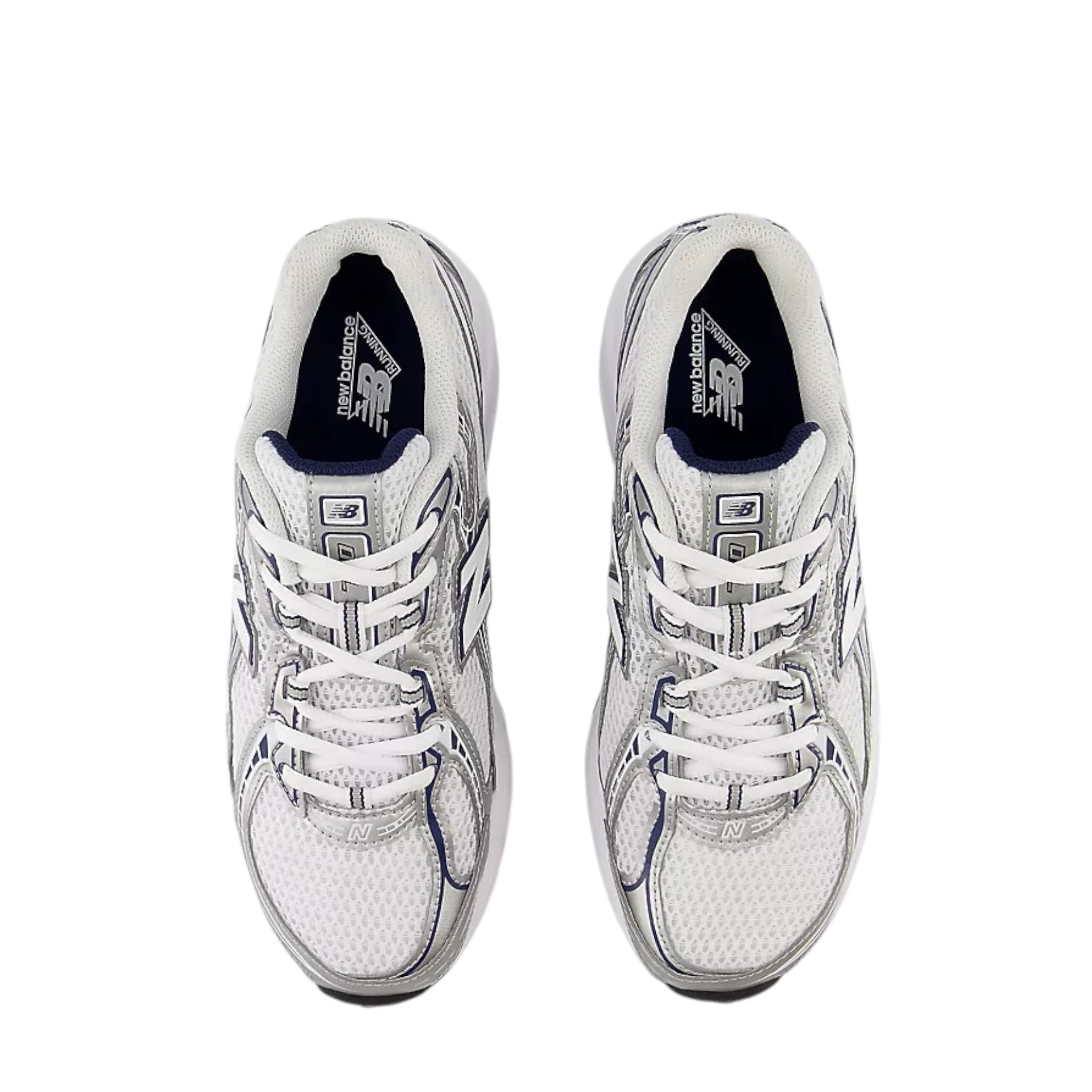 New Balance 740 White Silver Navy
