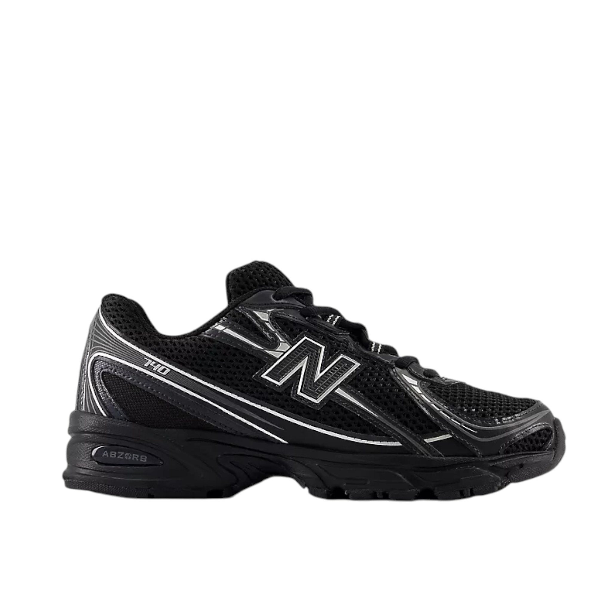 New Balance 740 Black Silver