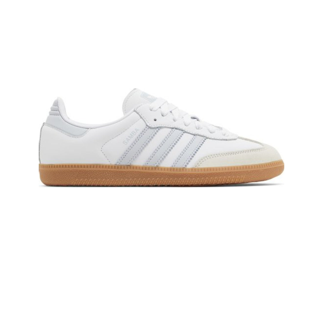 adidas Samba OG White Halo Blue Gum