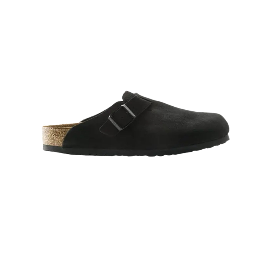 Birkenstock Boston Suede Black