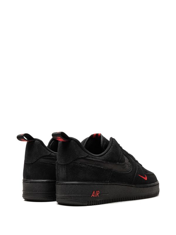 Nike Air Force 1 Low Black Red Mini