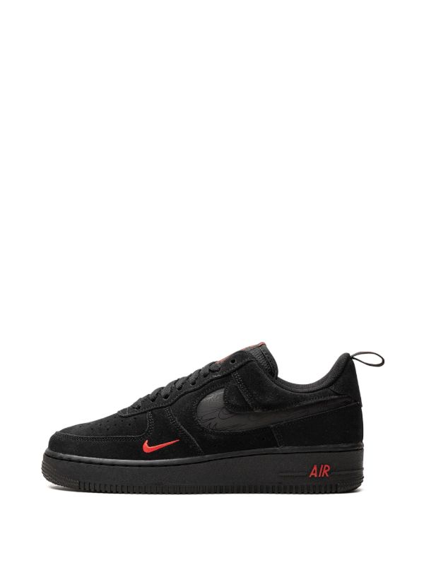 Nike Air Force 1 Low Black Red Mini