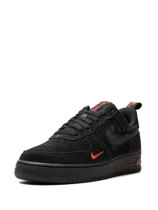 Nike Air Force 1 Low Black Red Mini