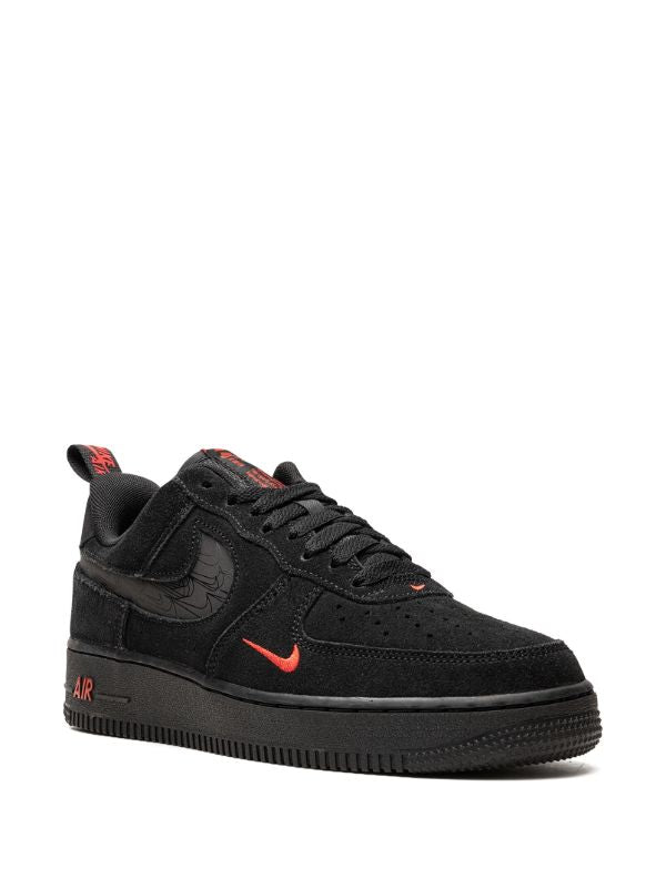 Nike Air Force 1 Low Black Red Mini