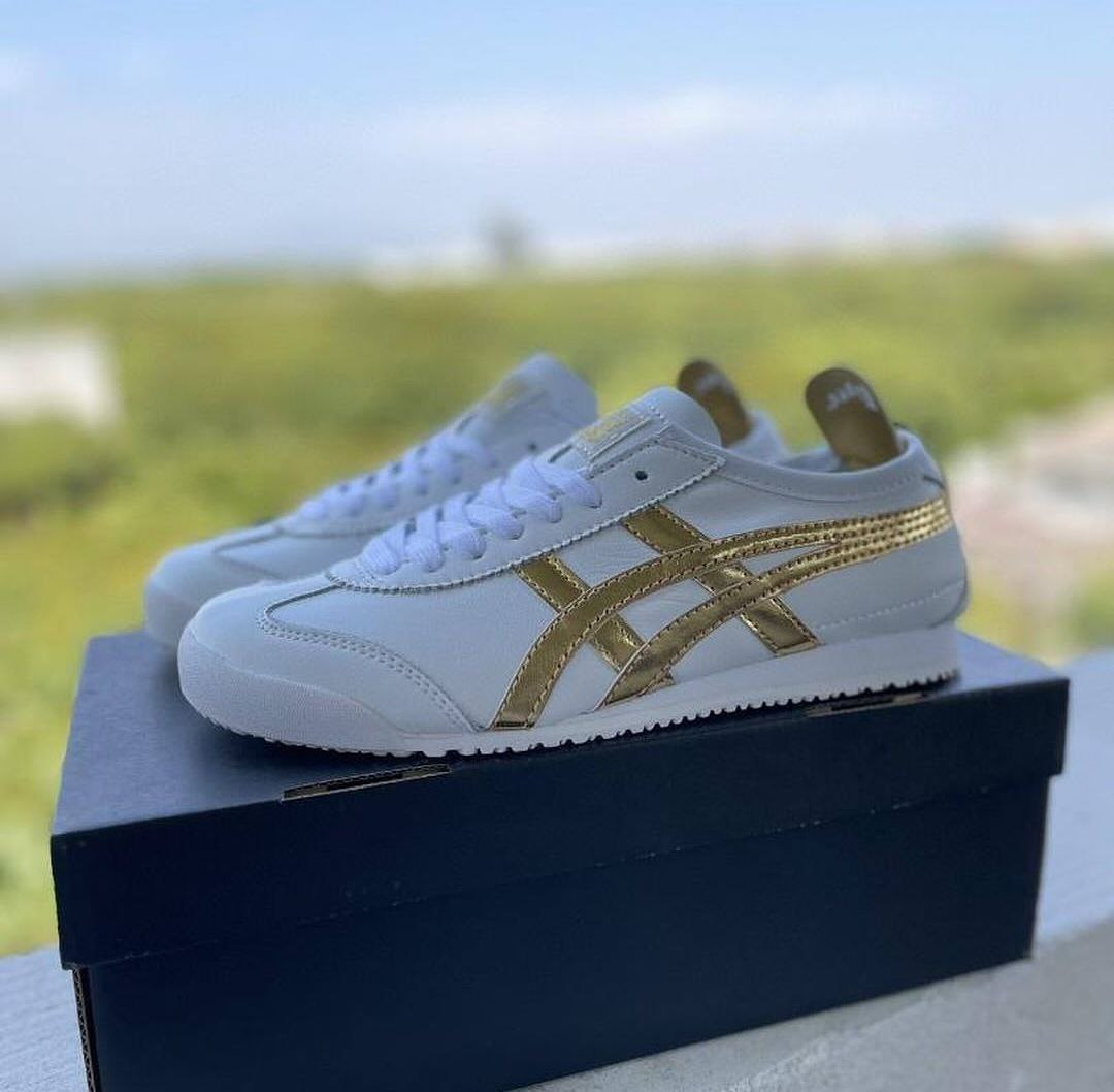 Onitsuka Tiger Mexico 66 White Gold