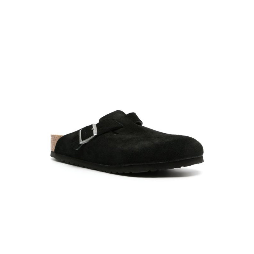 Birkenstock Boston Suede Black