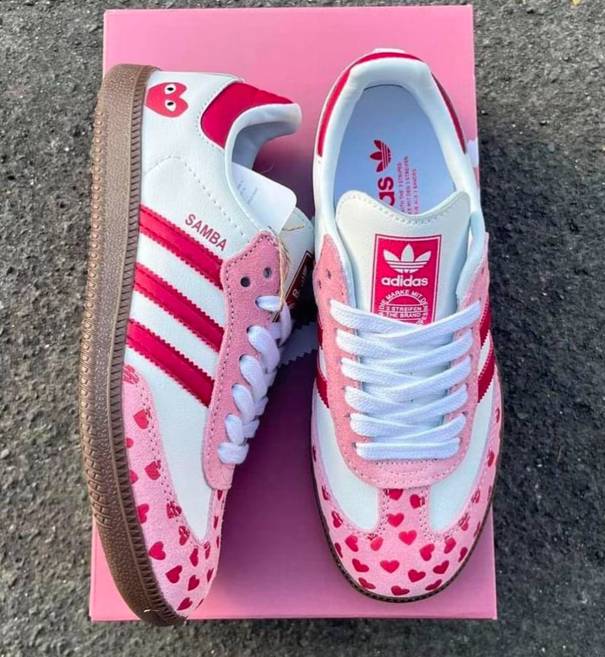 ADIDAS SAMBA OG x CDG 'VALENTINE DAYS