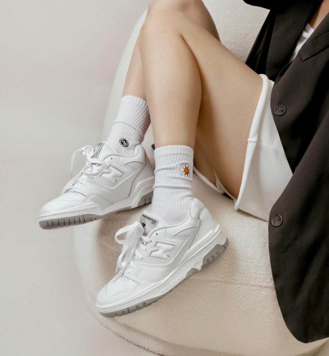 New Balance 550 White Grey