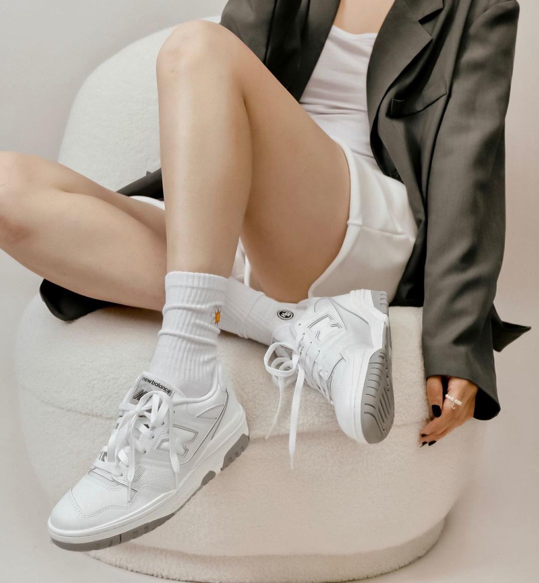New Balance 550 White Grey