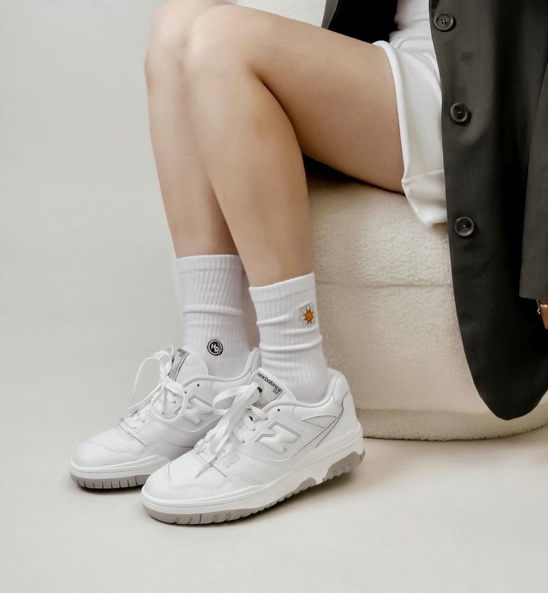New Balance 550 White Grey