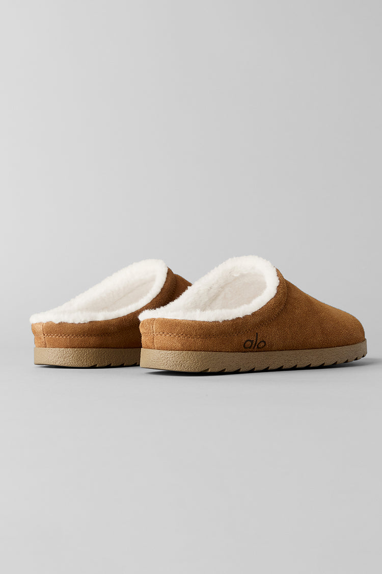 Alo Sherpa Recovery Slipper Ivory