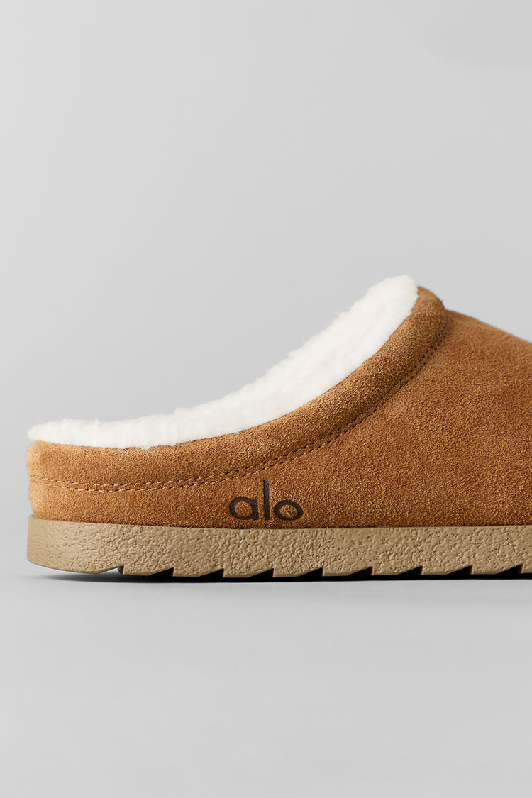 Alo Sherpa Recovery Slipper Ivory