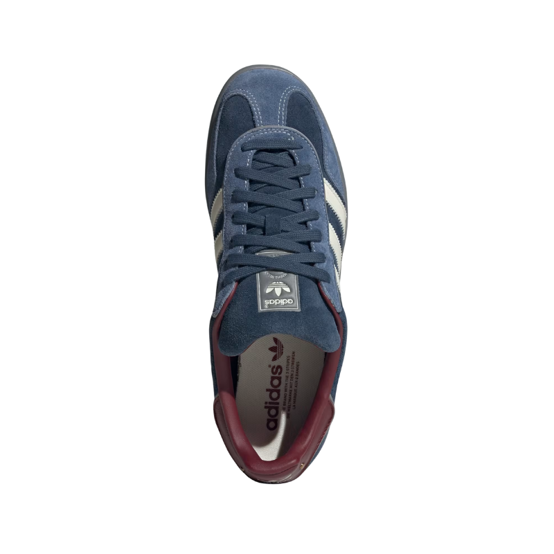 Adidas Gazelle Indoor Crew Navy Burgundy Blue