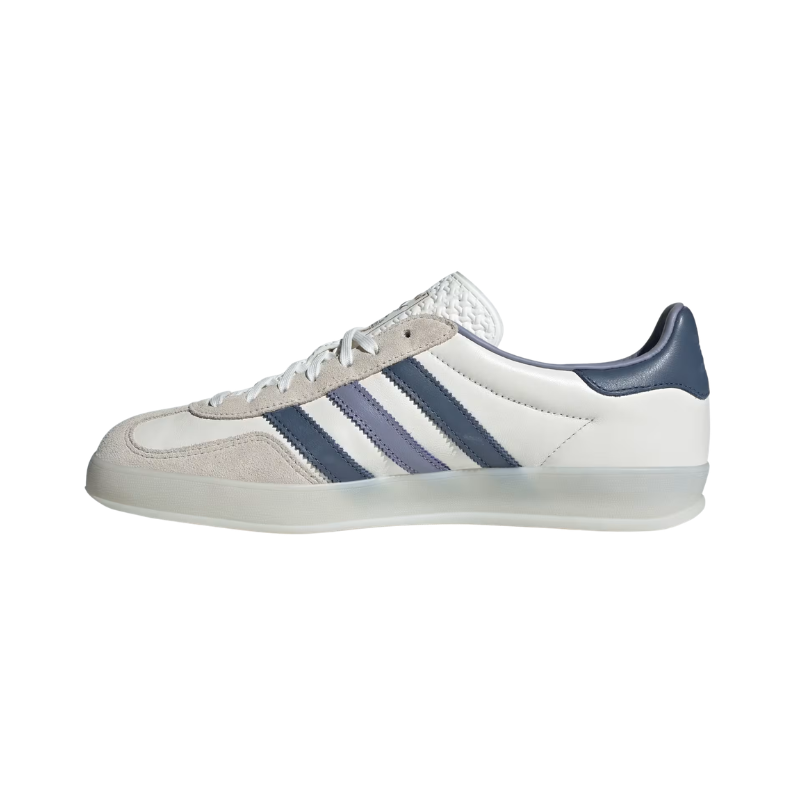 Adidas Gazelle Indoor Shoes – White Preloved Ink