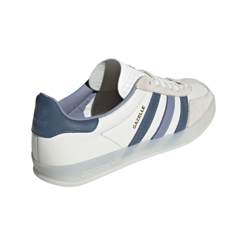 Adidas Gazelle Indoor Shoes – White Preloved Ink