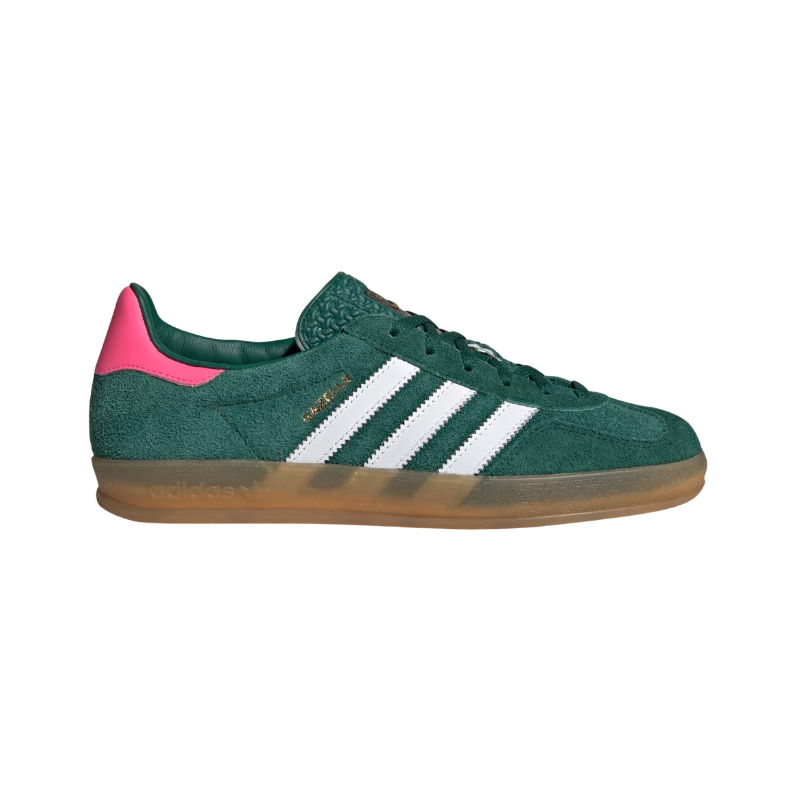 Adidas Gazelle Indoor – Collegiate Green / Shock Pink