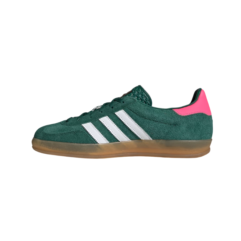 Adidas Gazelle Indoor – Collegiate Green / Shock Pink