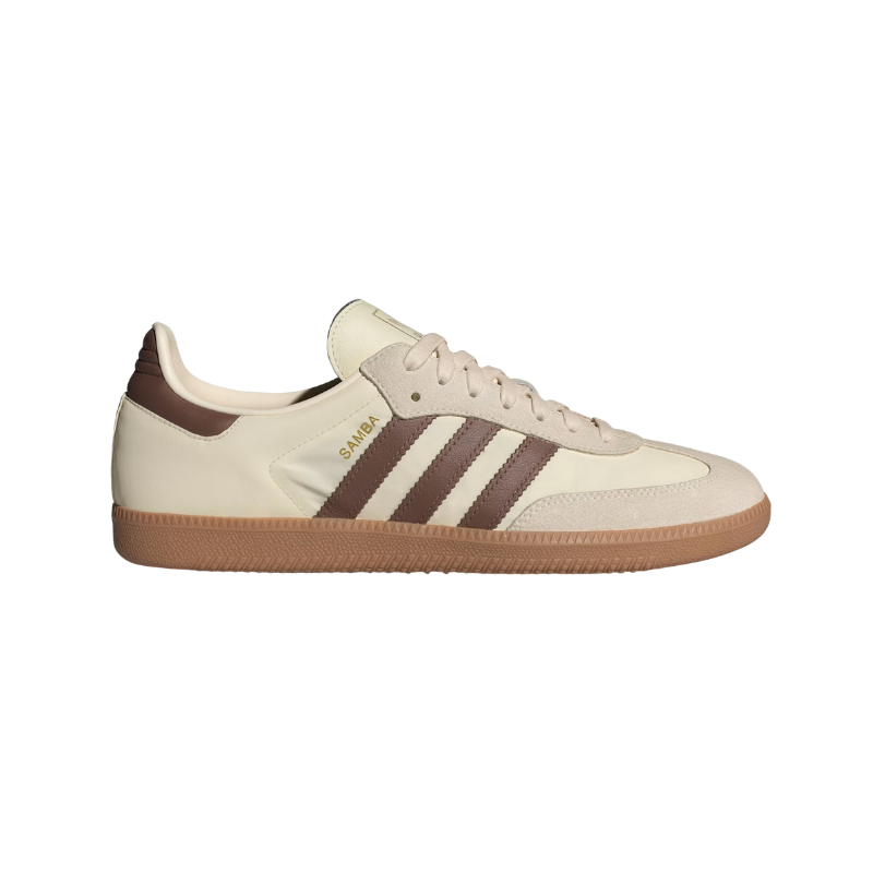 Adidas Samba OG Cream White and Preloved Brown