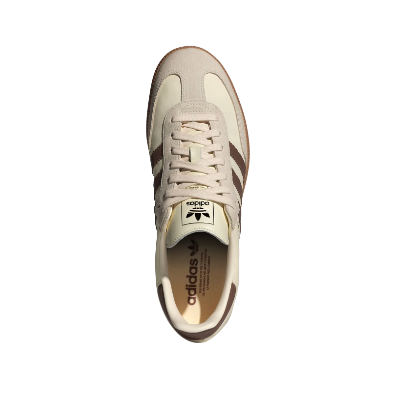 Adidas Samba OG Cream White and Preloved Brown