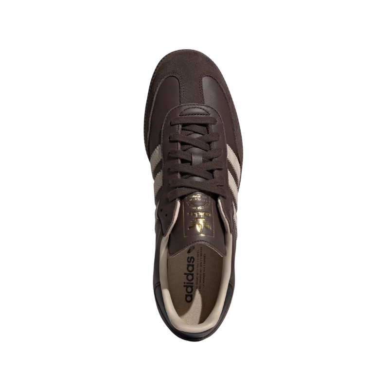 Adidas Samba OG Dark Brown Off White
