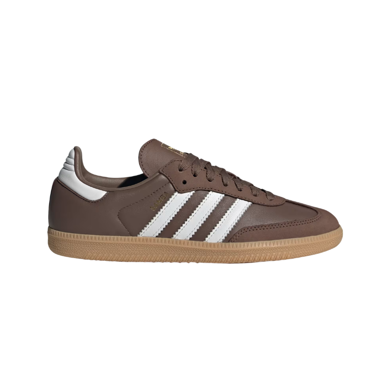 Adidas Samba OG Shoes – Brown / White / Gum