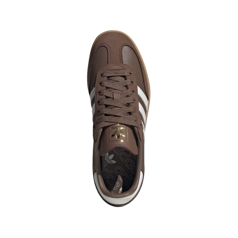 Adidas Samba OG Shoes – Brown / White / Gum