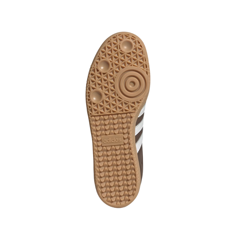 Adidas Samba OG Shoes – Brown / White / Gum