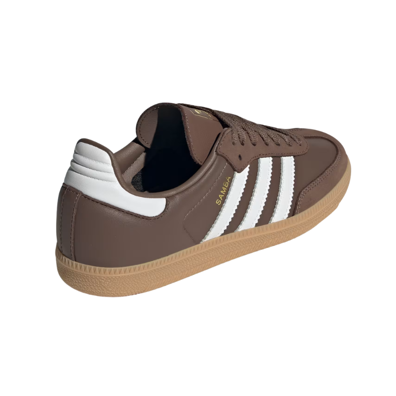 Adidas Samba OG Shoes – Brown / White / Gum