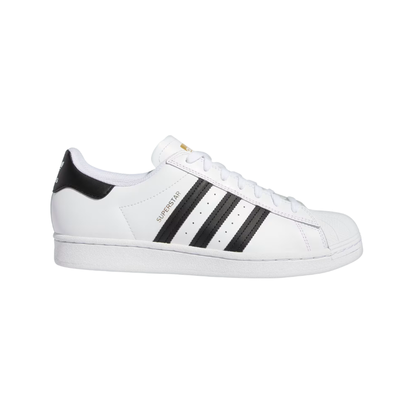 Adidas Superstar White Black Gold