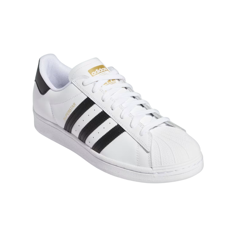 Adidas Superstar White Black Gold
