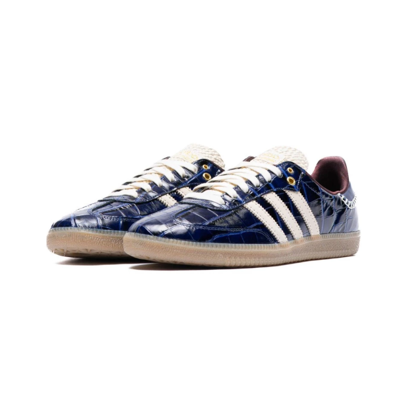 Adidas x Wales Bonner Samba OG "Navy Croc"