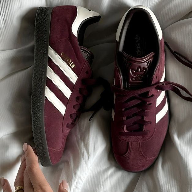 Adidas Gazelle Maroon burgundy
