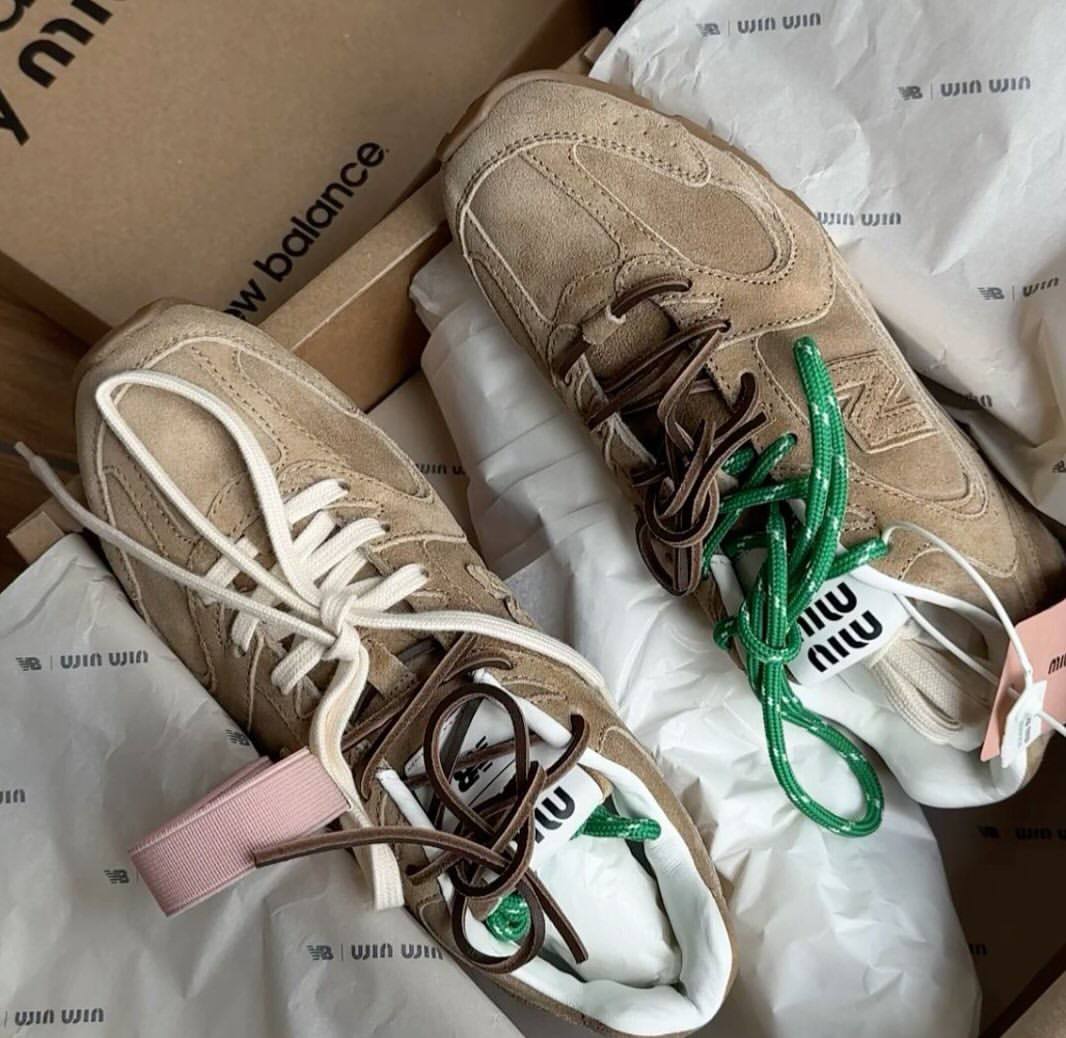 New Balance x Miu Miu 530 SL 'Ecru