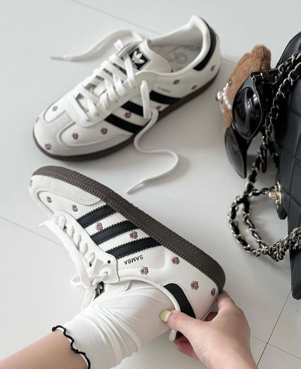 Wmns Samba OG 'White Floral Embroidery'
