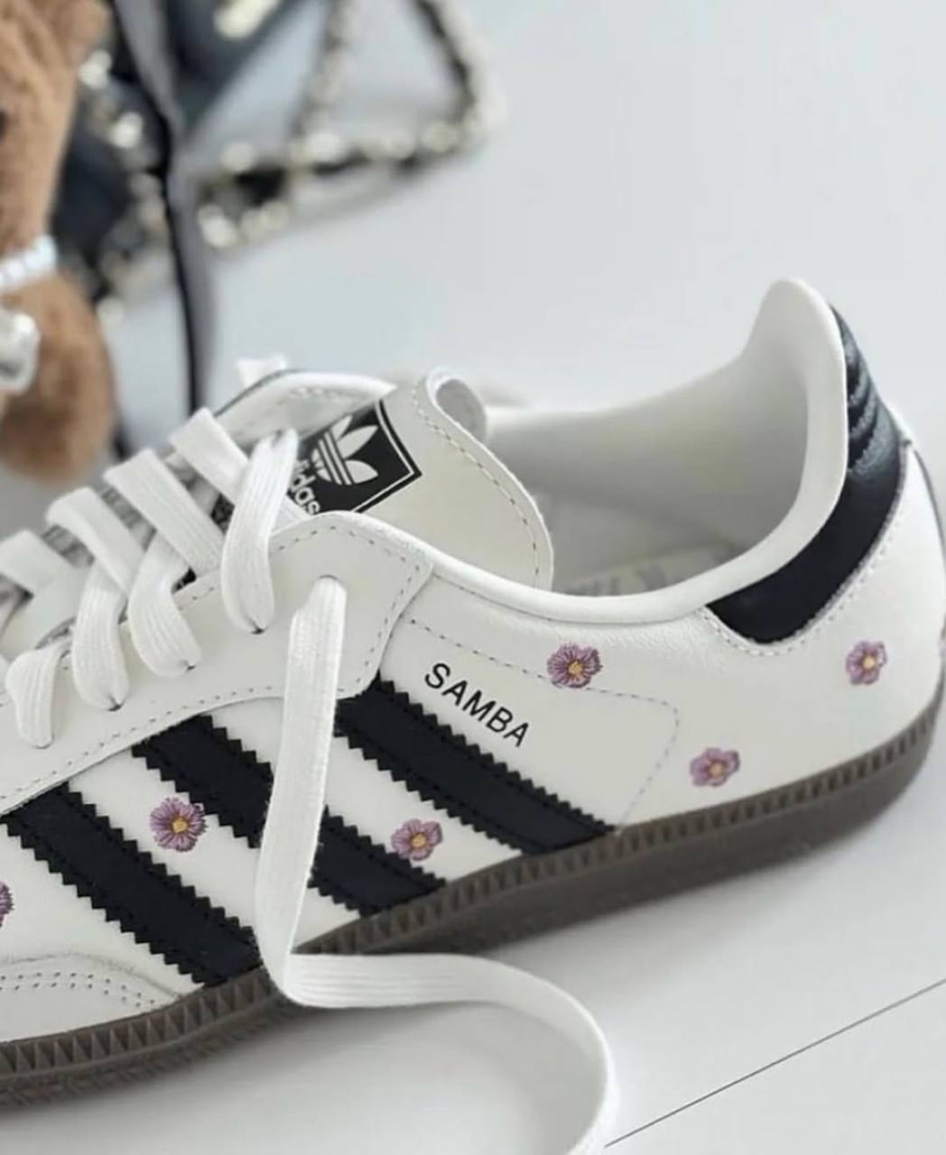Wmns Samba OG 'White Floral Embroidery'