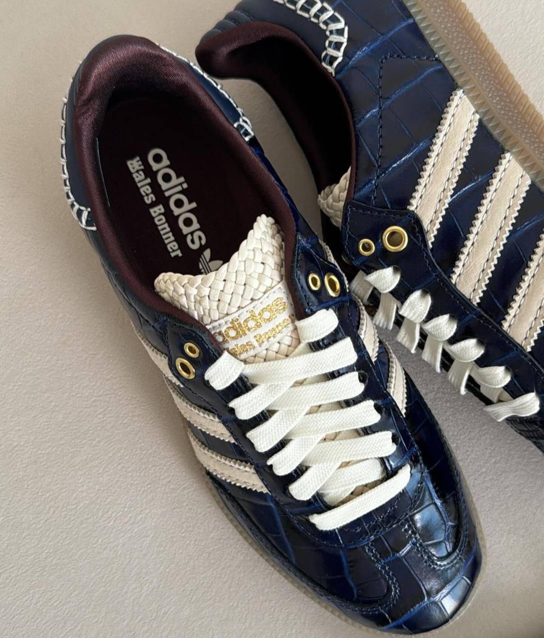 Wales Bonner x Samba OG 'Croc - Collegiate Navy' adidas / sneakers / Samba