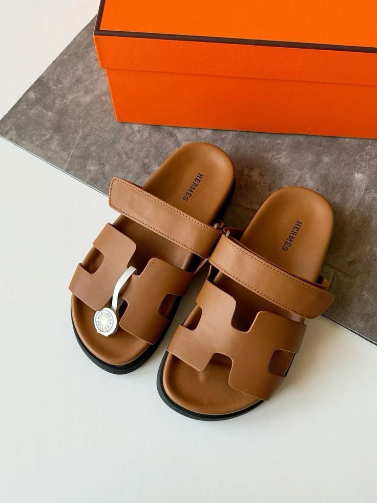 Hermes Chypre Sandal Naturel Calfskin Leather
