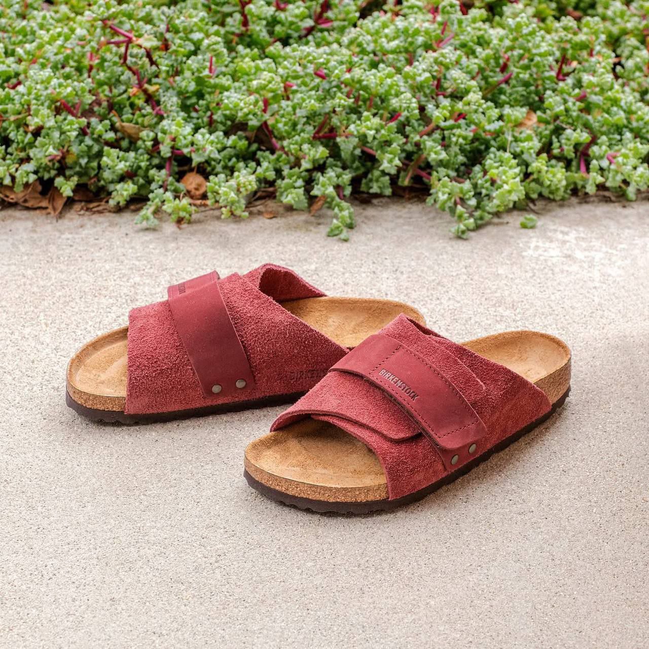 Birkenstock Kyoto Nubuck Leather/Suede – Zinfandel