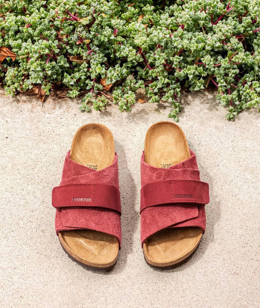 Birkenstock Kyoto Nubuck Leather/Suede – Zinfandel