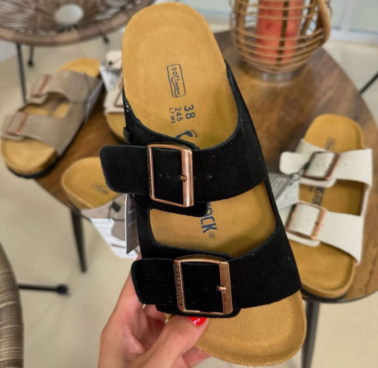 Birkenstock Kyoto Nubuck Leather/Suede