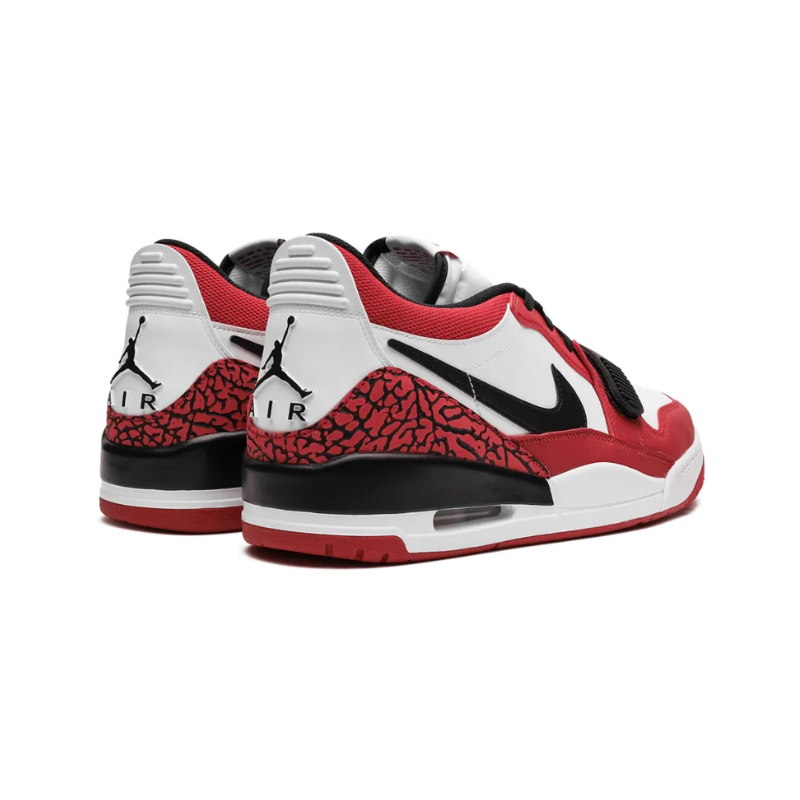 Jordan Legacy 312 Low White Varsity Red Black