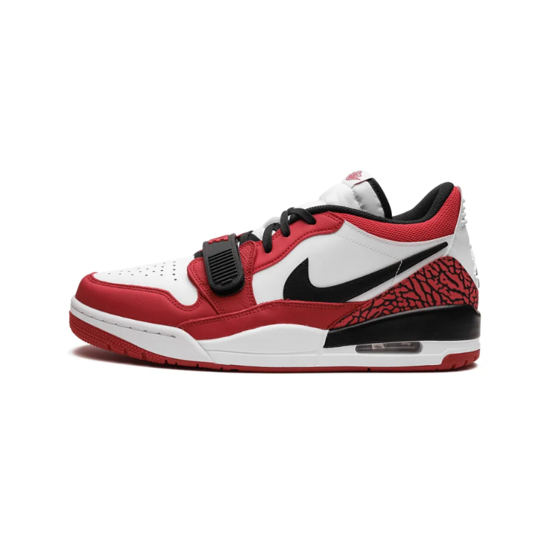 Jordan Legacy 312 Low White Varsity Red Black