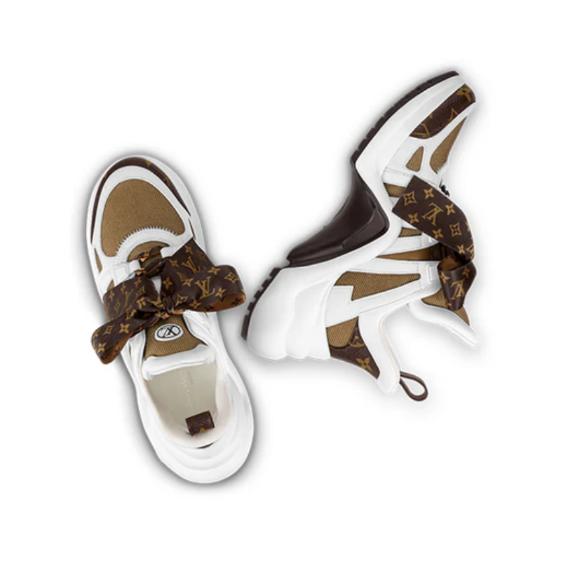 Louis Vuitton Archlight 2.0 Platform White Brown