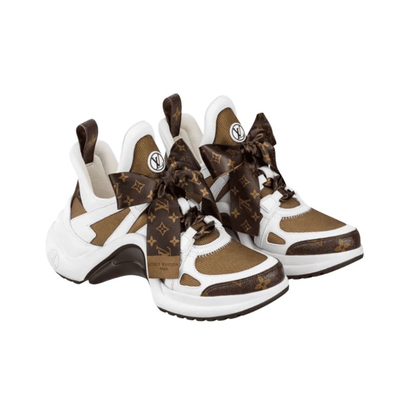 Louis Vuitton Archlight White Brown