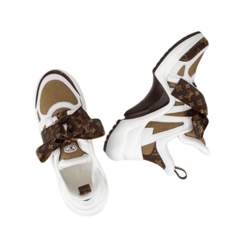 Louis Vuitton Archlight White Brown
