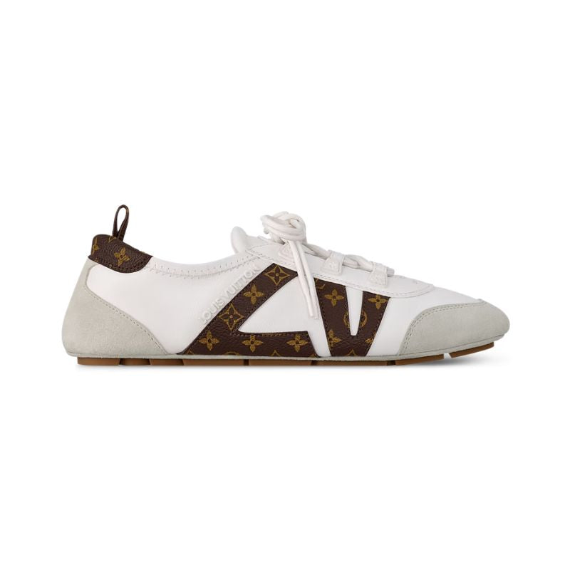Louis Vuitton Icon LV Sneakerina White Brown