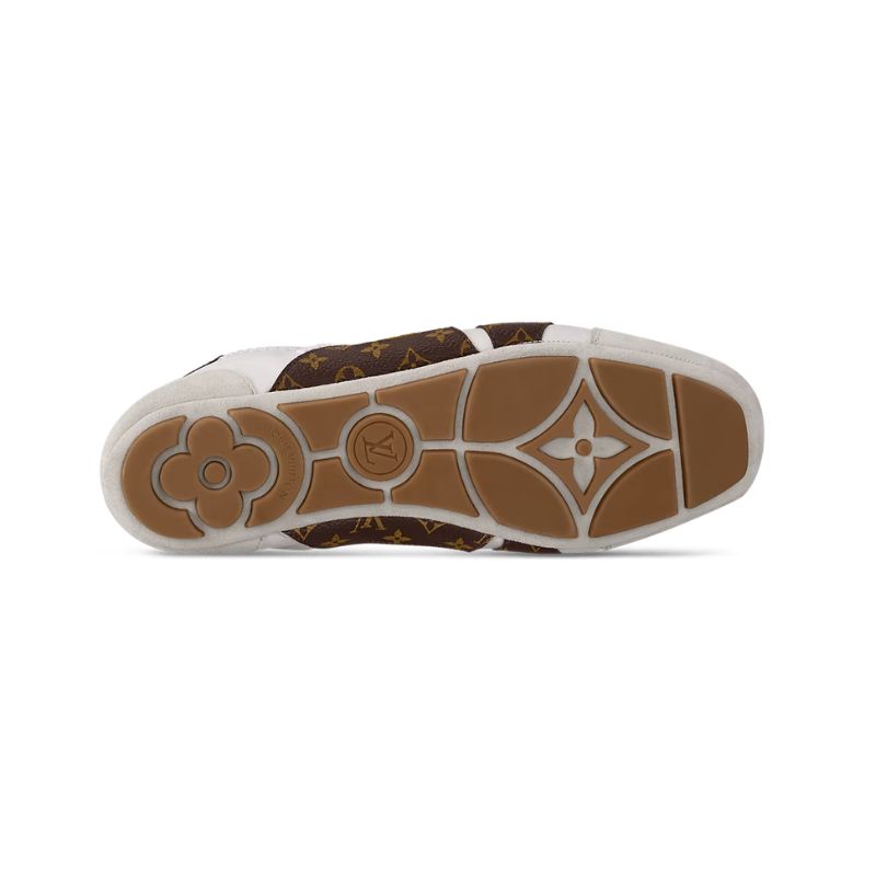 Louis Vuitton Icon LV Sneakerina White Brown