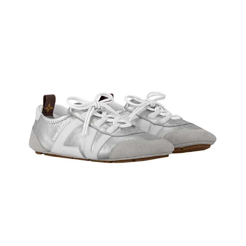 Louis Vuitton Icon LV Sneakerina White Silver