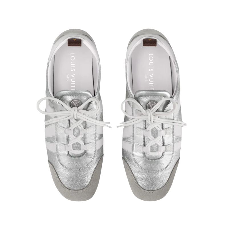 Louis Vuitton Icon LV Sneakerina White Silver