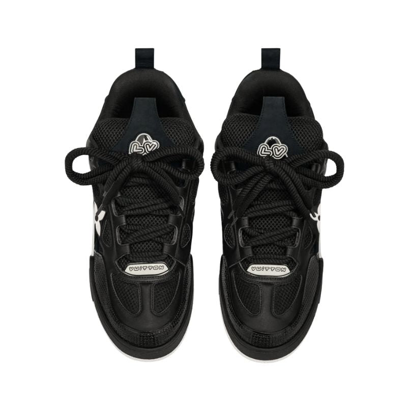 Louis Vuitton LV Skate Sneaker Black White